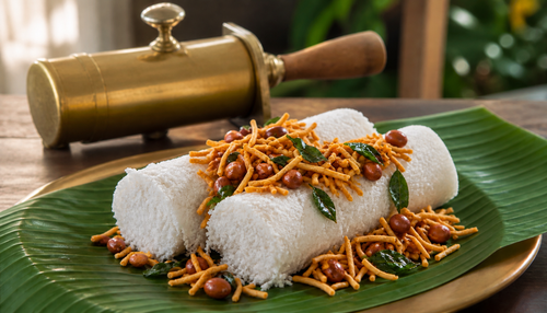 Puttu and Payyoli Mixture: A Crunchy Combination to Try